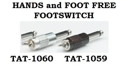 Precision Anal Black Wireless Footswitch Hand and Foot Free Tattoo Supplies