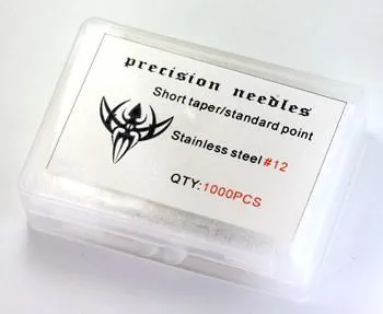 Precision Needles Female Sex Toys 12 Standard 1000 Loose Tattoo Needles Short Taper