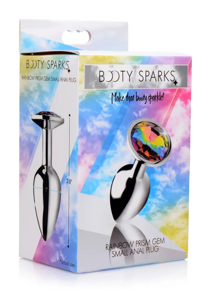 Rainbow Prism Gem Anal Plug Pleasher Spot Anal