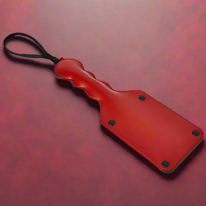 Restraints Sportsheets Saffron Vegan Leather Square Paddle