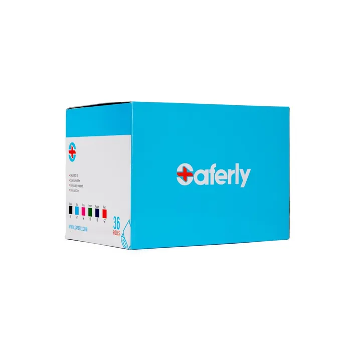 Saferly Anal Saferly 2 Medical Cohesive Wrap Assorted Colors Case of 36
