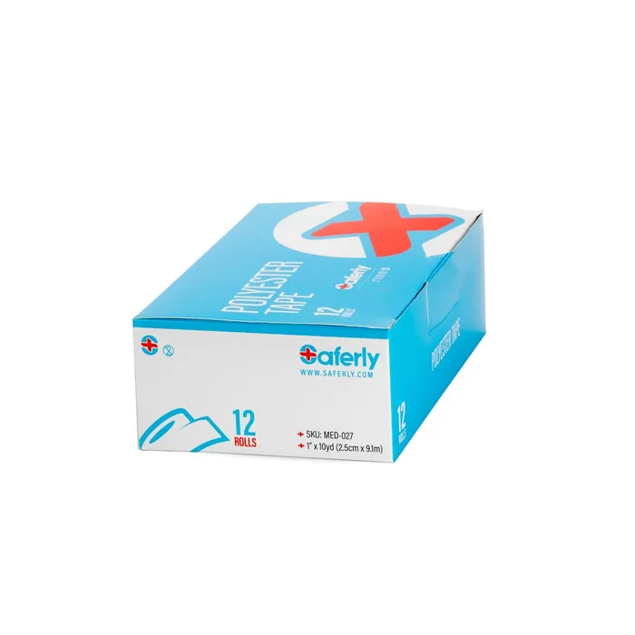 Saferly Female Sex Toys Saferly Polyester Medical Tape Case of 12 Rolls