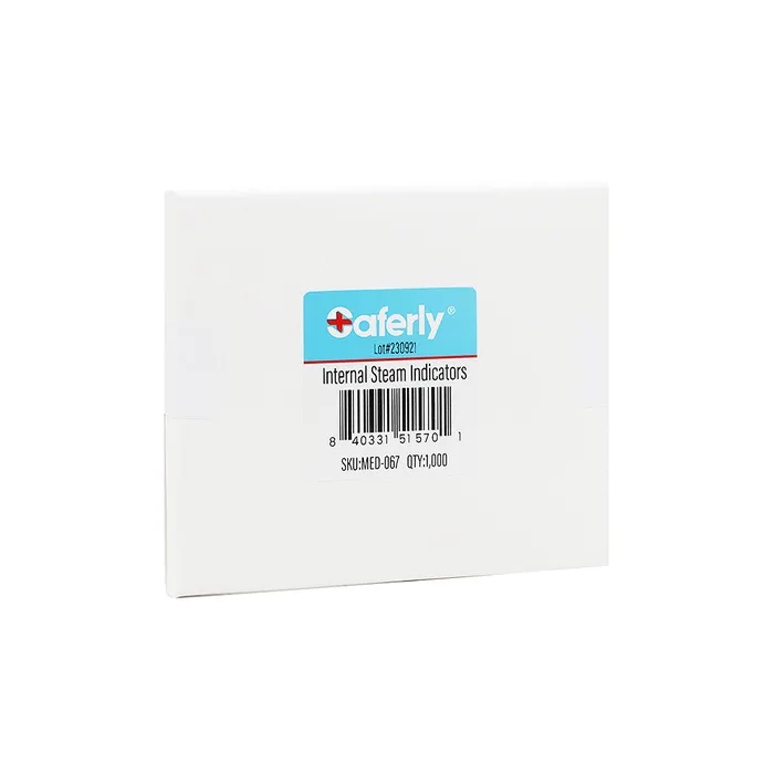Saferly Internal Steam Indicators Used with Sterilization Pouches Price Per 1 Box of 1000 Saferly Male Sex Toys