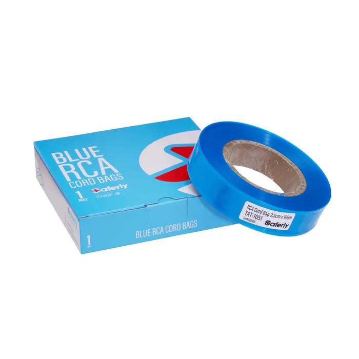 Saferly Vibrators Saferly RCA Cord Covers Pick Color CuttoLength Roll