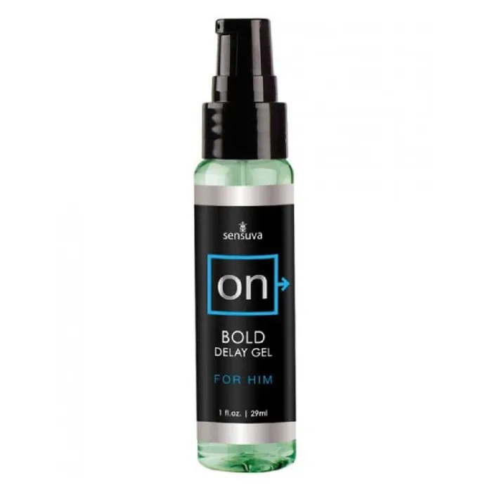 Sensuva Enhancers On Bold Ejaculation Delay Gel For the Penis
