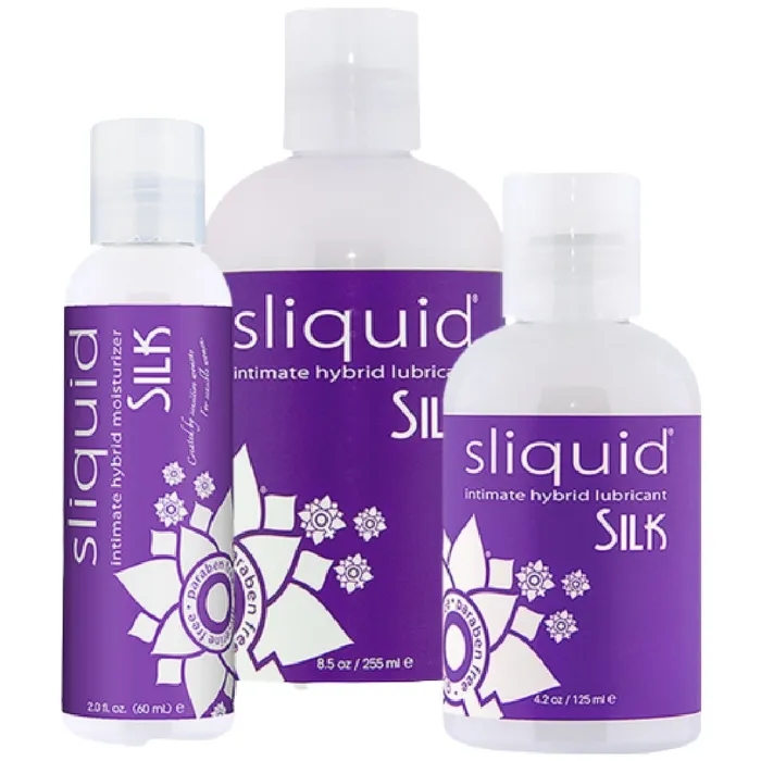 Sliquid Lubricants Sliquid Silk WaterSilicone Hybrid Lubricant