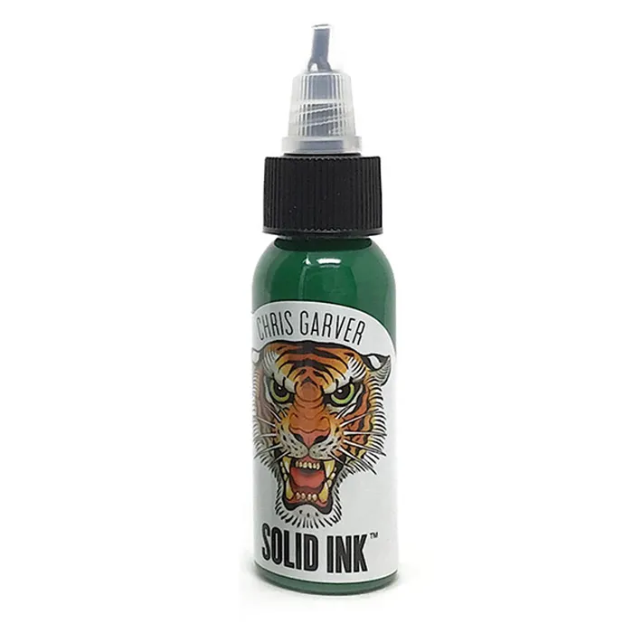 Solid Ink Male Sex Toys Chris Garver Green Tip Solid Ink 1oz Bottle