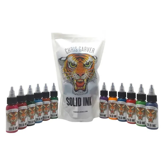 Solid Ink Male Sex Toys Chris Garver Green Tip Solid Ink 1oz Bottle