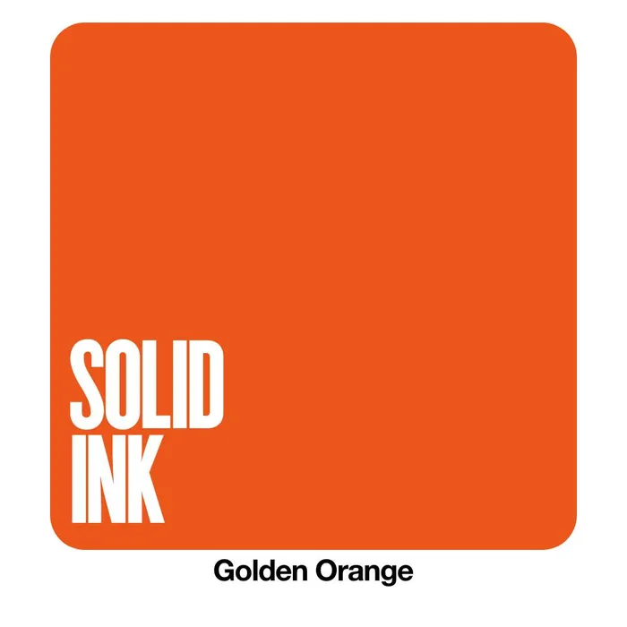 Solid Ink Vibrators Golden Orange Solid Ink 1oz Bottle