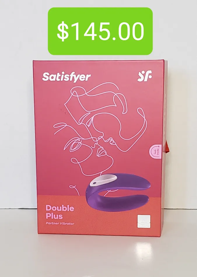 Sstisfyer Double Plus Pleasher Spot Dildos