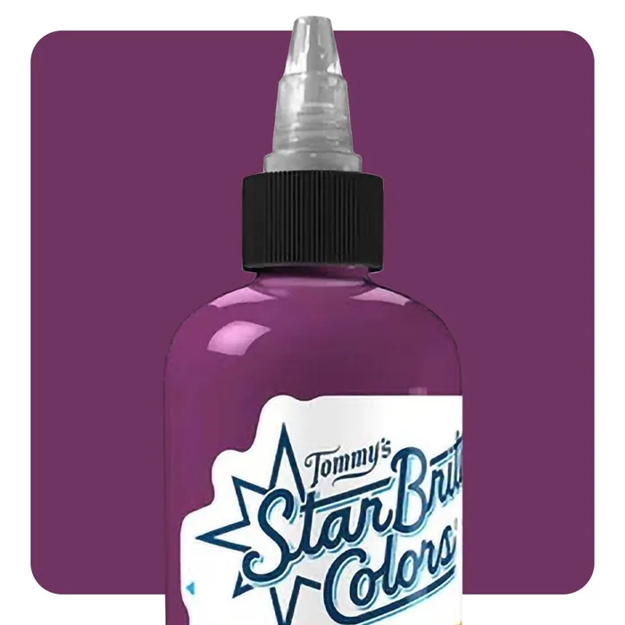 StarBrite Colors Tattoo Ink by Tommys Supplies Purple Rain Pick Your Size StarBrite Tommys Vibrators