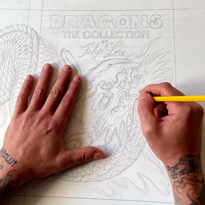 Tattoo Life Female Sex Toys Dragons The Collection by Filip Leu Hardcover Book
