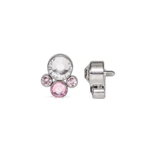 Tilum 14g12g Internally Threaded Jewel Bubble Cluster Top with 4mm Crystal Price Per 1 Tilum Male Sex Toys Tilum 14g12g Internally Threaded Jewel Bubble Cluster Top with 4mm Crystal Price Per 1 Tilum Male Sex Toys