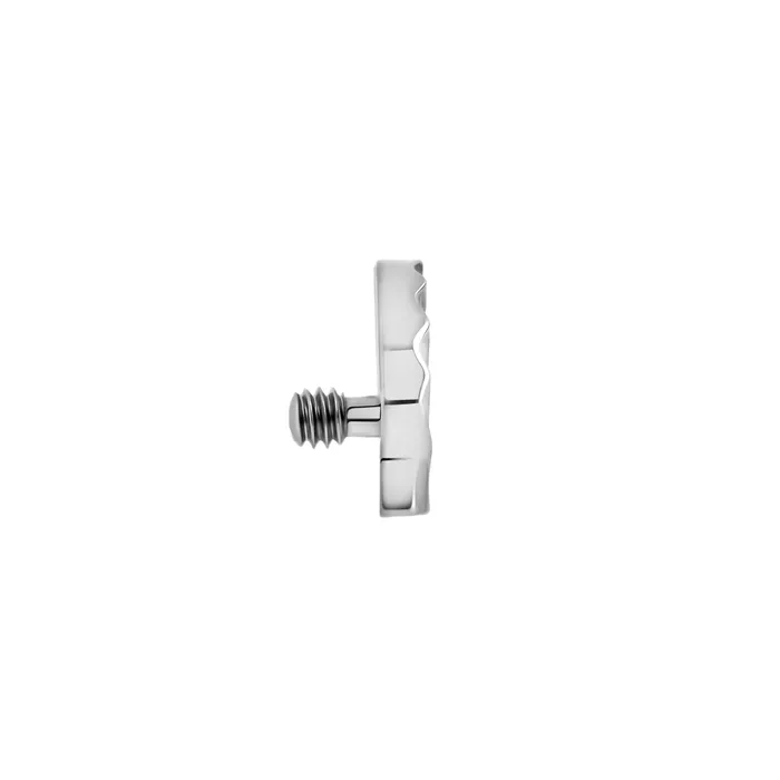 Tilum 14g12g Internally Threaded Seashell Titanium Top Price Per 1 Tilum Vibrators