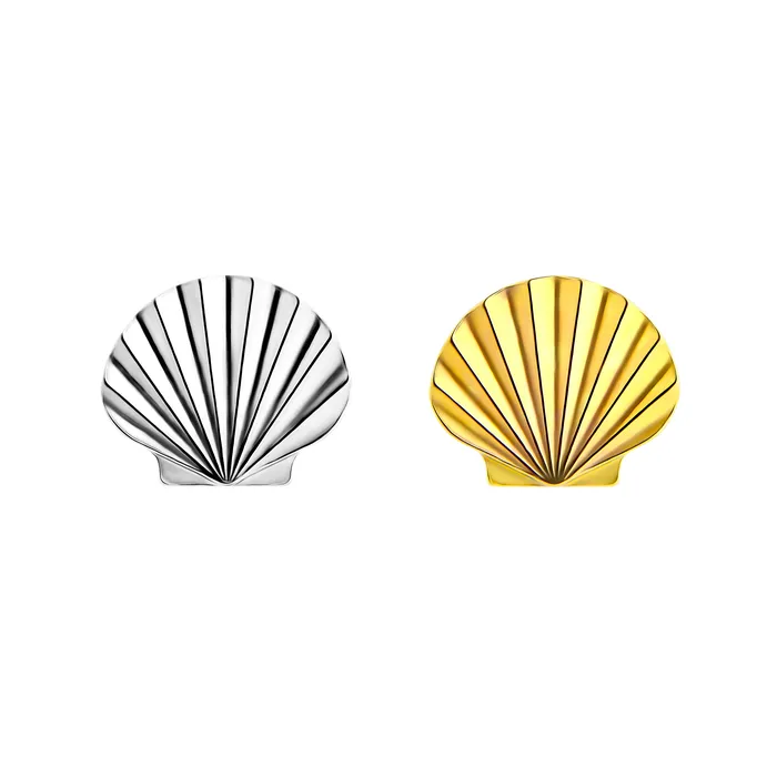 Tilum 14g12g Internally Threaded Seashell Titanium Top Price Per 1 Tilum Vibrators