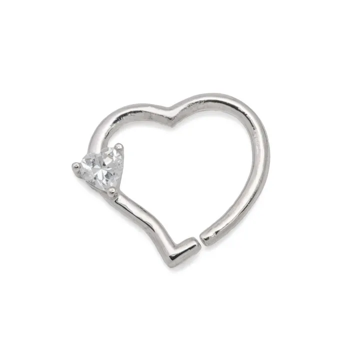 Tilum 16g 14kt White Gold Heart Bendable Ear Jewelry with Crystal Heart Jewel LeftFacing Price Per 1 Tilum Female Sex Toys Tilum 16g 14kt White Gold Heart Bendable Ear Jewelry with Crystal Heart Jewel LeftFacing Price Per 1 Tilum Female Sex Toys