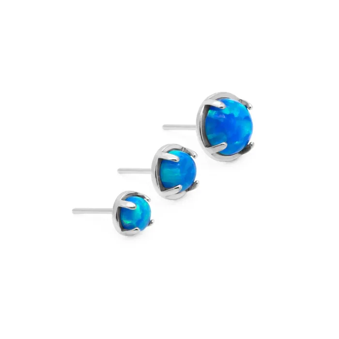 Tilum Anal Tilum Titanium Prong Set Opal Threadless Top Price Per 1
