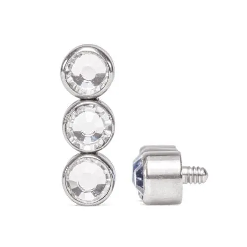 Tilum Dildos Tilum 14g12g Internally Threaded 3mm Jewel Stop Light Cluster Top Price Per 1 Tilum Dildos Tilum 14g12g Internally Threaded 3mm Jewel Stop Light Cluster Top Price Per 1