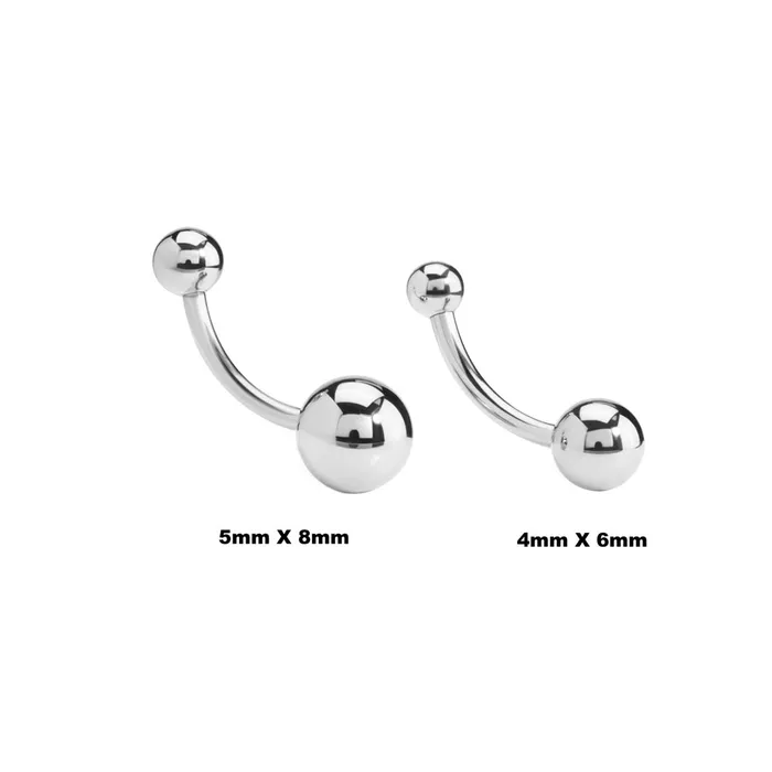 Tilum Internally Threaded Simple Titanium Belly Button Ring Pick Size Tilum Male Sex Toys