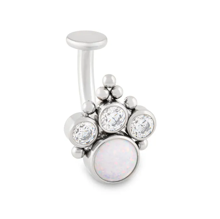 Tilum Male Sex Toys Tilum 14g 38 Internal Atlas Titanium Belly Button Ring