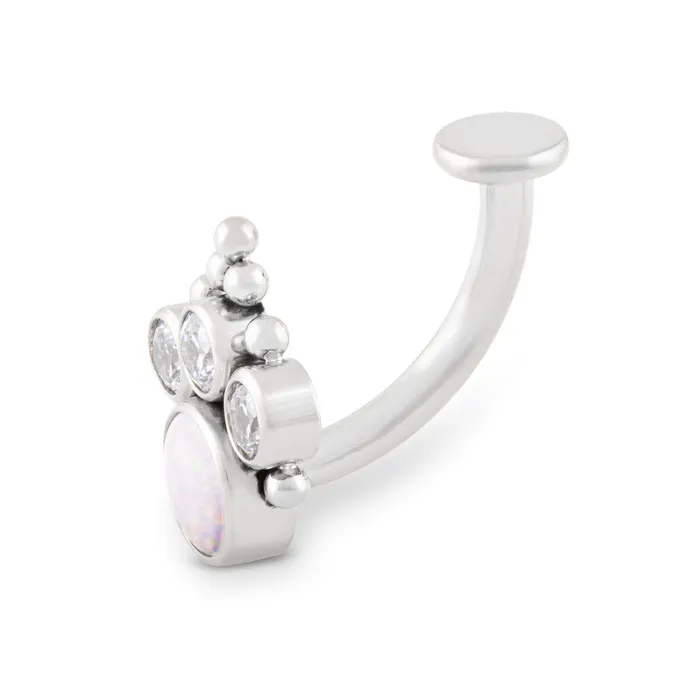 Tilum Male Sex Toys Tilum 14g 38 Internal Atlas Titanium Belly Button Ring