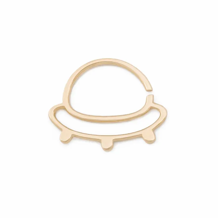 Tilum Male Sex Toys Tilum 18g Yellow Gold UFO Spaceship Bendable Cartilage Ring Price Per 1 Tilum Male Sex Toys Tilum 18g Yellow Gold UFO Spaceship Bendable Cartilage Ring Price Per 1