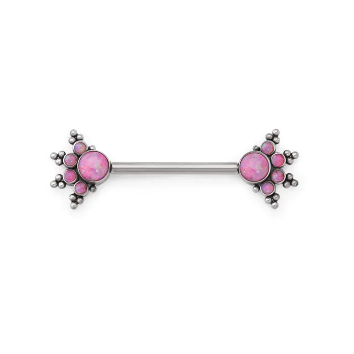 Tilum Nipple Clitoral Toys Tilum 14g Opal Burst Nipple Barbell Price Per 1