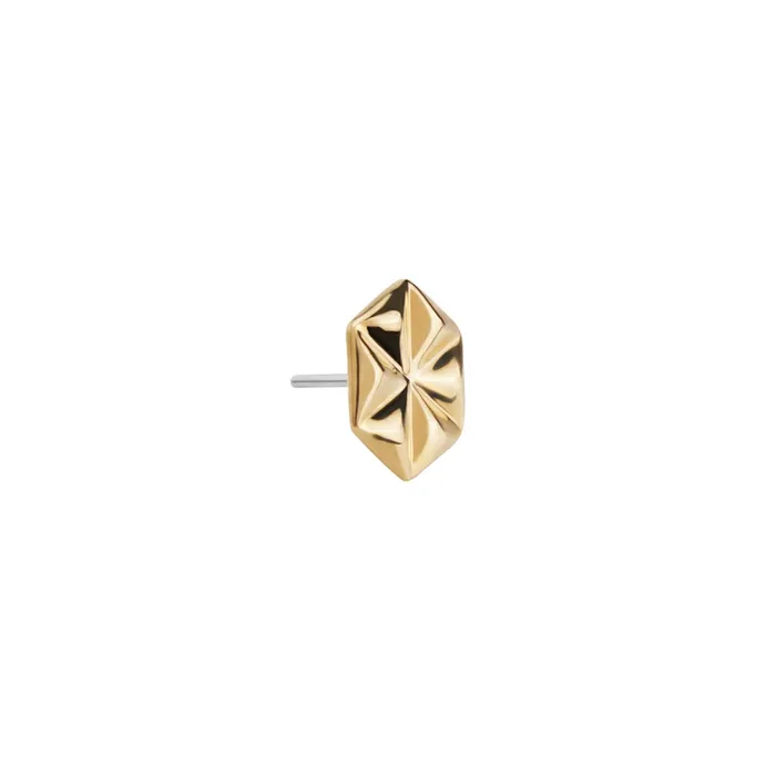 Tilum Tilum 14kt Yellow Gold Patchwork Star Threadless Top Price Per 1 Vibrators Tilum Tilum 14kt Yellow Gold Patchwork Star Threadless Top Price Per 1 Vibrators