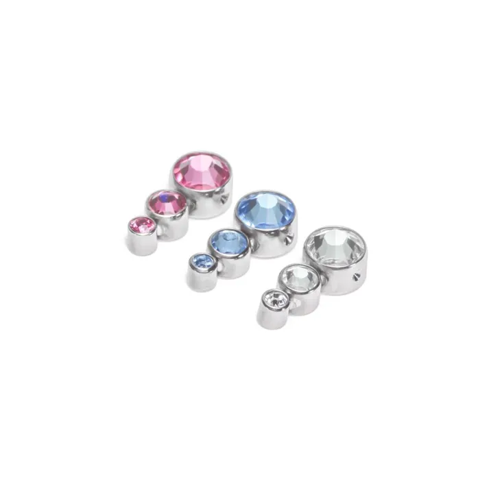 Tilum Tilum Jewel Tear Drop Cluster Captive Bead Price Per 1 Vibrators