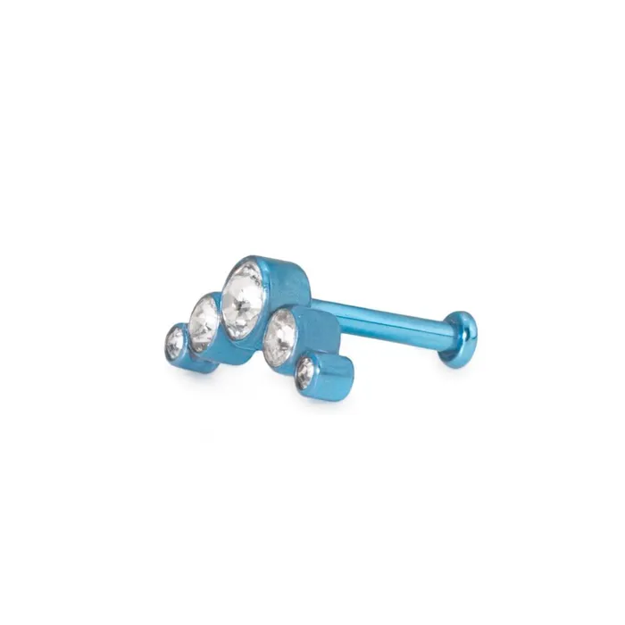 Tilum Vibrators Tilum 14g12g Internally Threaded Crescent Jewel Cluster Top Price Per 1