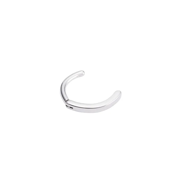 Tilum Vibrators Tilum 14g Titanium Crescent Curve Navel Clicker