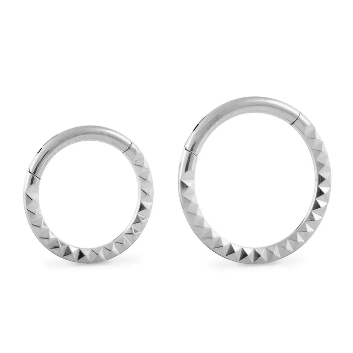 Tilum Vibrators Tilum 16g Studded Titanium Clicker Pick Diameter Price Per 1