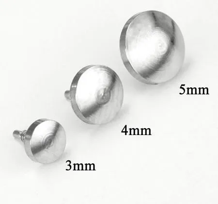 Tilum Vibrators Tilum 18g 16g Internally Threaded Titanium Flat Disc Top Price Per 1 Tilum Vibrators Tilum 18g 16g Internally Threaded Titanium Flat Disc Top Price Per 1