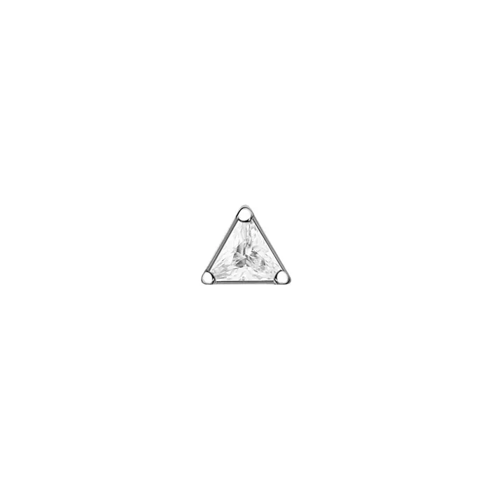 Tilum Vibrators Tilum Jeweled Triangle Titanium Threadless Top Price Per 1