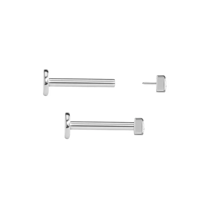Tilum Vibrators Tilum Jeweled Triangle Titanium Threadless Top Price Per 1
