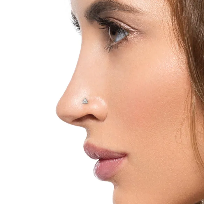 Tilum Vibrators Tilum Jeweled Triangle Titanium Threadless Top Price Per 1