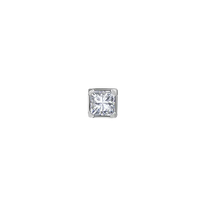 Tilum Vibrators Tilum Square Jewel Titanium Threadless Top Price Per 1