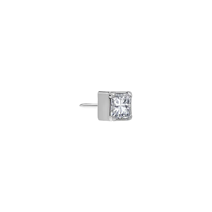 Tilum Vibrators Tilum Square Jewel Titanium Threadless Top Price Per 1