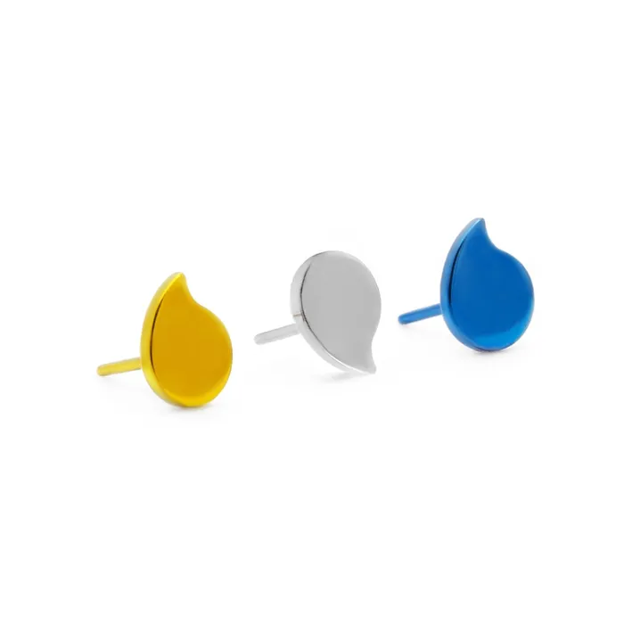 Tilum Vibrators Tilum Tear Drop Titanium Threadless Top Price Per 1