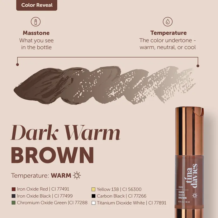 Tina Davies Anal Tina Davies FADE Dark Warm Brown 12oz Bottle
