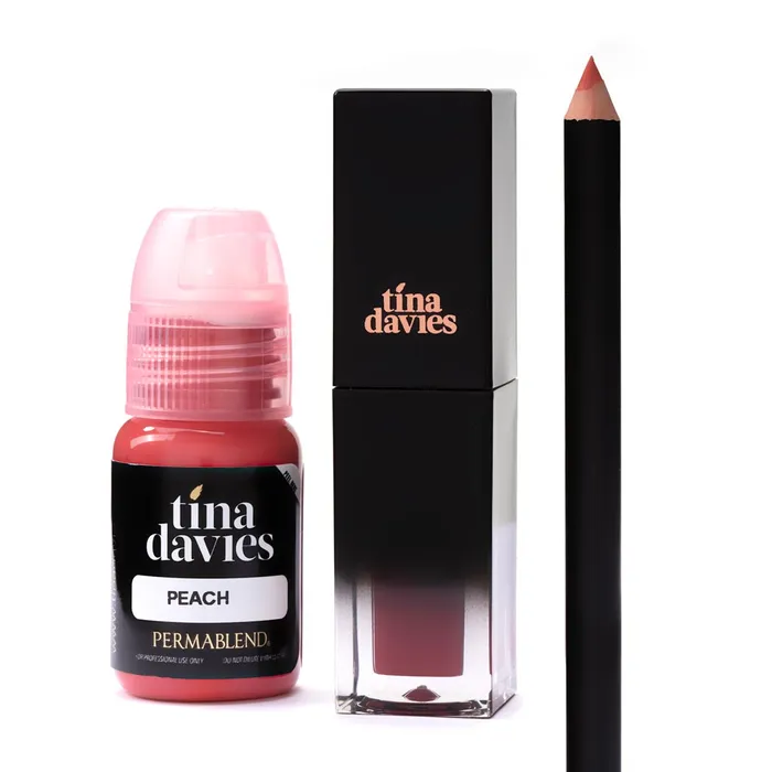 Tina Davies Lip Trio Perma Blend Peach Perma Blend Vibrators