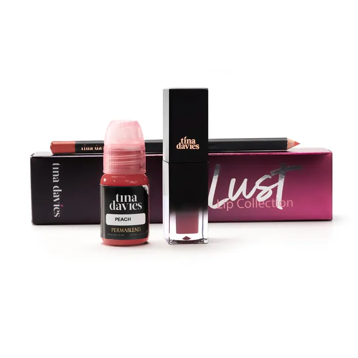 Tina Davies Lip Trio Perma Blend Peach Perma Blend Vibrators