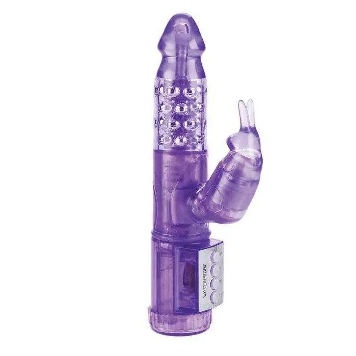 Vibrators California Exotic Novelties Inc My First Jack Rabbit Purple