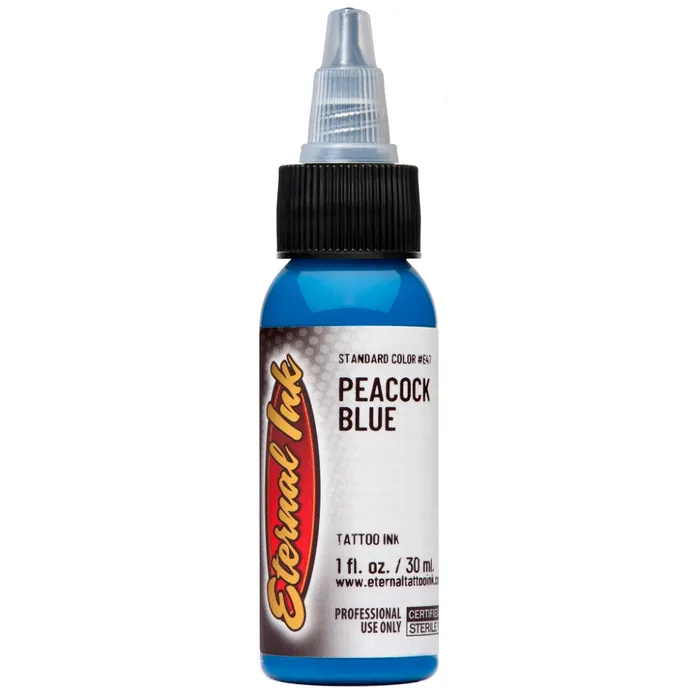 Vibrators Eternal Peacock Blue Eternal Tattoo Ink Pick Size