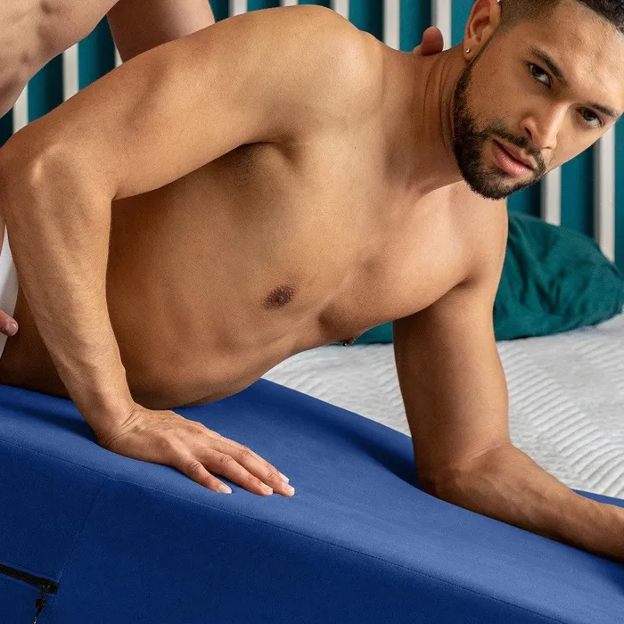 Vibrators Liberator Liberator Ramp Water Resistant Sex Positioning Cushion Blue Vibrators Liberator Liberator Ramp Water Resistant Sex Positioning Cushion Blue