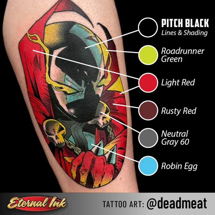 Vibrators Light Red Eternal Tattoo Ink Pick Size Eternal