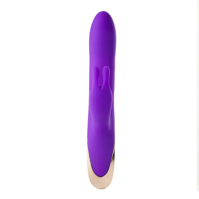 Vibrators Maia Toys Maia Toys Karlin USB Rechargeable 104 Function Rabbit Vibrator PURPLE