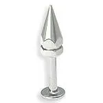 Vibrators Painful Pleasures 14g Layered Cone Labret