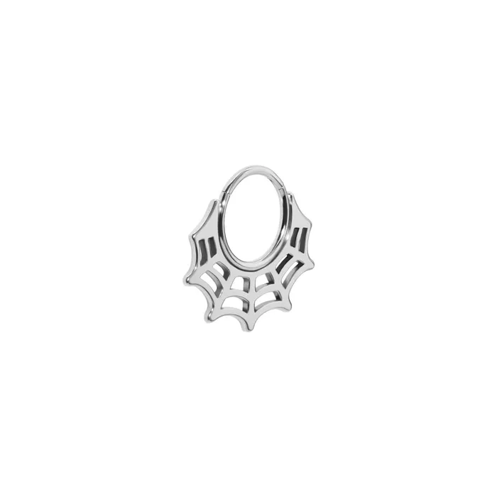 Vibrators Painful Pleasures 16g Spiderweb Titanium Clicker Price Per 1