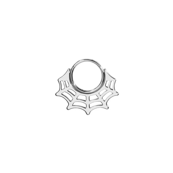 Vibrators Painful Pleasures 16g Spiderweb Titanium Clicker Price Per 1